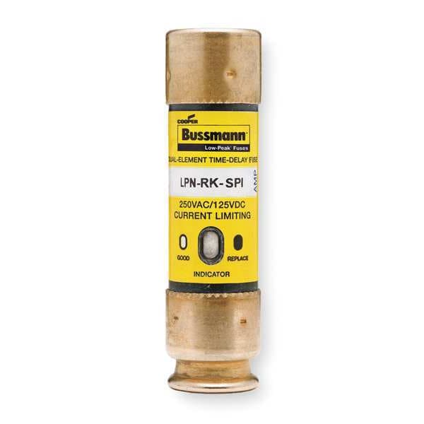 UL Class Fuse, RK1 Class, Time-Delay, 60A, 250V AC, Indicating