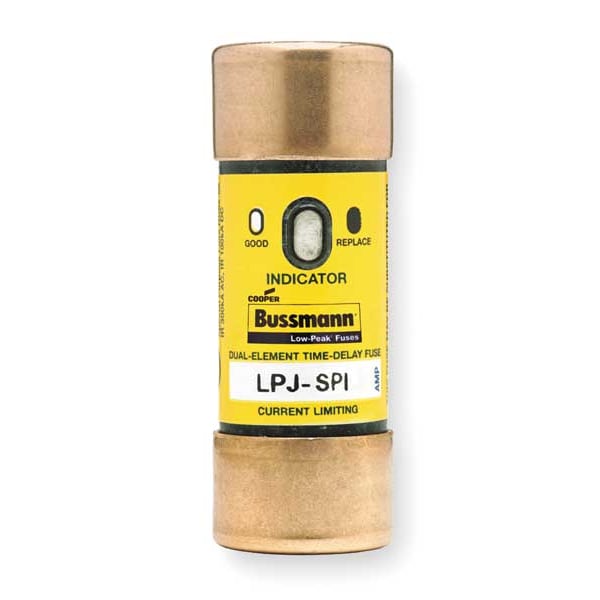 UL Class Fuse, J Class, Time-Delay, 30A, 600V AC, Indicating