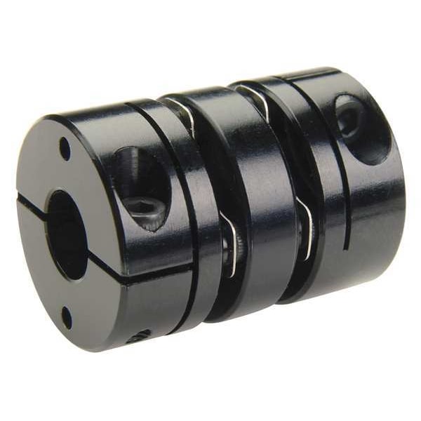 Coupling, Double Disc Clamp, Bore 10x10 mm