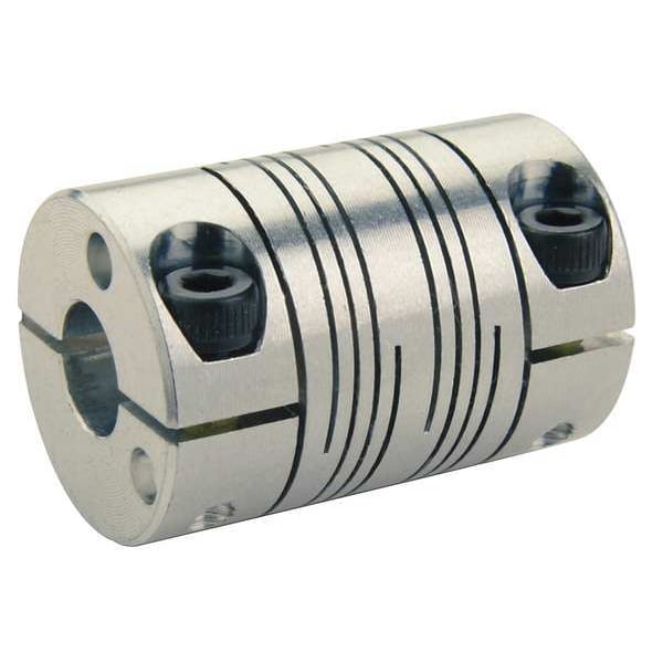 Coupling, 6 Beam Clamp, Bore 1/2 x 1/2 In