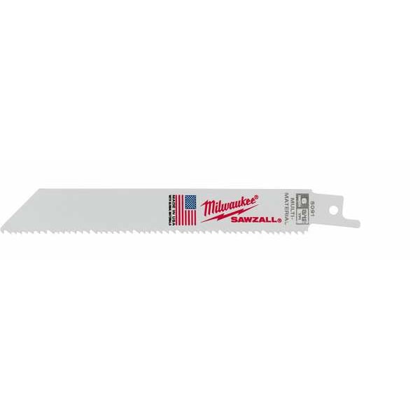 6" 8/12 TPI SAWZALL Blades (50 Pk)