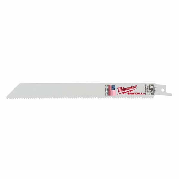 8" 8/12 TPI SAWZALL Blades (50 Pk)
