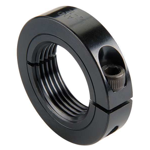 Shaft Collar, Threaded, 1Pc, 1-1/2-12 In, St