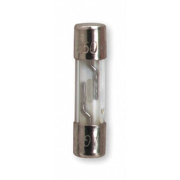 Glass Fuse, 0.125A, 10kA at 125V AC, 35A at 250V AC, 5 PK