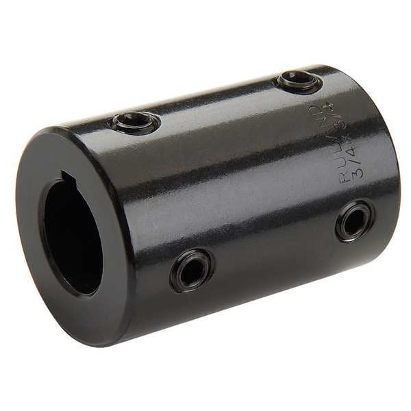 Coupling, Set Screw Type, Bore 1 1/2 In