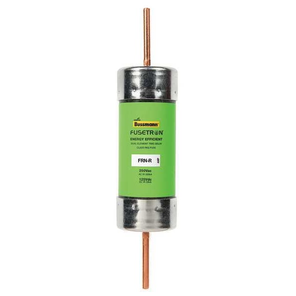 UL Class Fuse, RK5 Class, Time-Delay, 125A, 250V AC, Non-Indicating