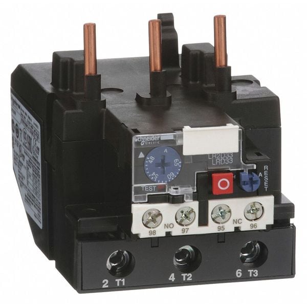 Overload Relay, 1NC/1NO, 48 A Min current, 65 A Max current, 1000V AC