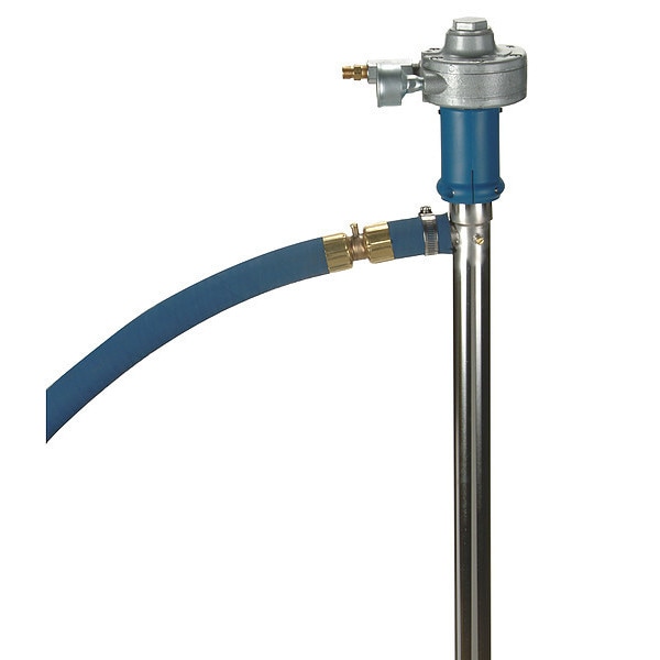 Drum Pump, 3/4 HP, Suction Tube 40 L, 7 GPM
