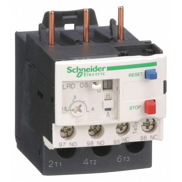 Overload Relay, 1NC/1NO, 2.5 A Min current, 4 A Max current, 690V AC