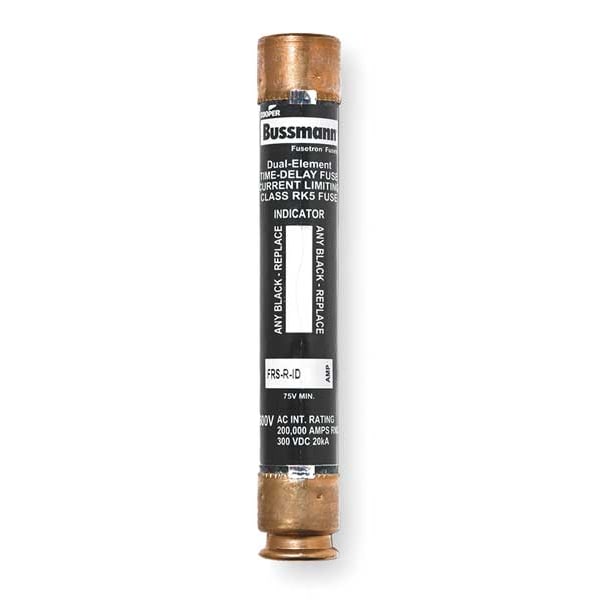UL Class Fuse, RK5 Class, Time-Delay, 12A, 600V AC, Indicating