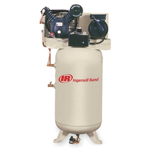 Electric Air Compressor, 5 hp, 2 Stage