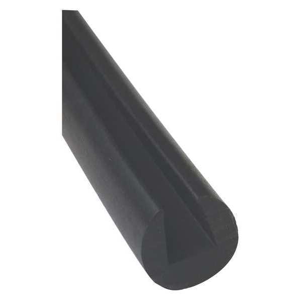 EPDM Rubber, 25' Length, 1/4" Overall Width