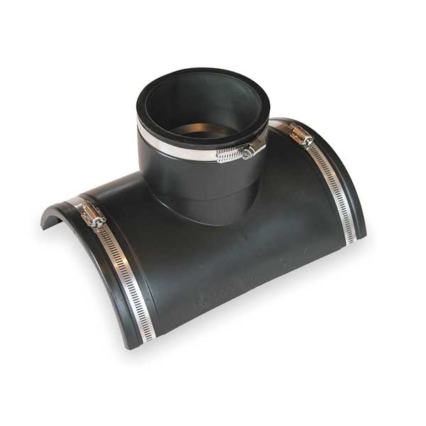 Flexible Tap Saddle Tee, For Pipe Size 8"