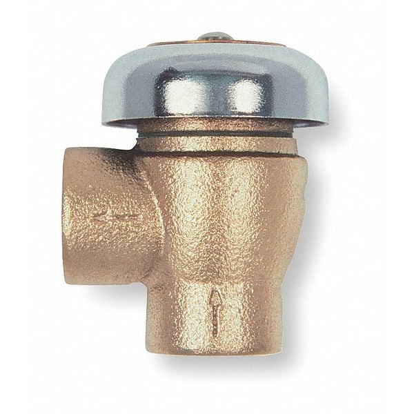 Vacuum Breaker, 1 In., FNPT, Bronze, 125 psi