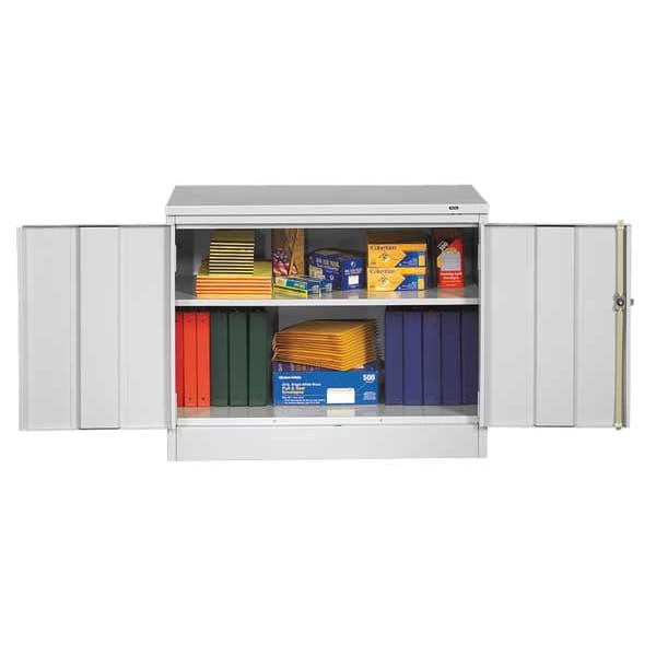 24 ga. Carbon Steel Storage Cabinet, 36" W, 30" H, Shelving
