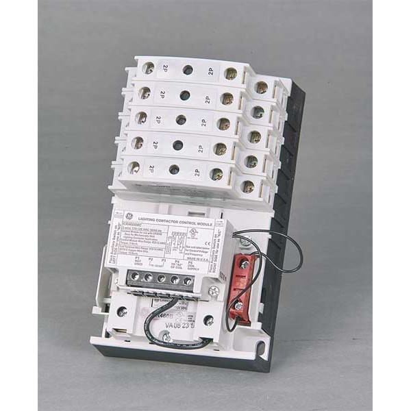 Lighting Contactr, 10P, 277V, Open, MechHeld