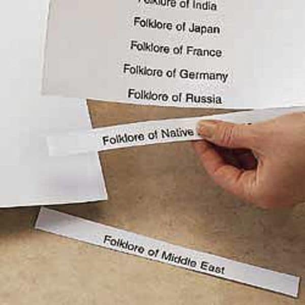 1-1/2"x 3" Laser Insert Sheet, Pk50