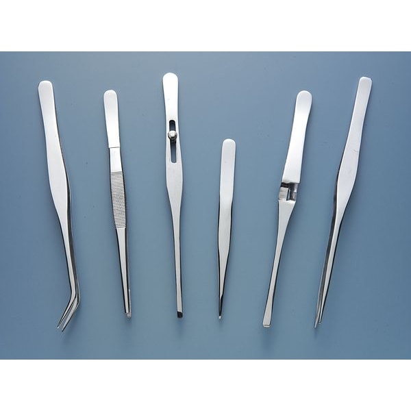 Tweezer Set, Plastic Pouch, 5 Pc