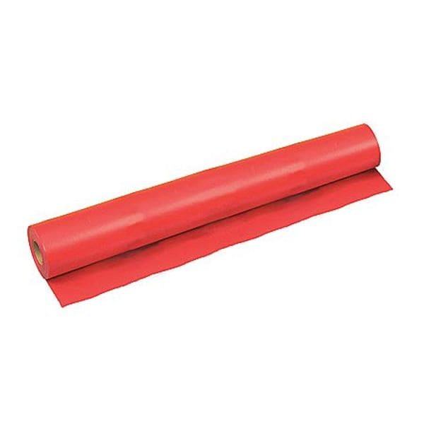 Flagging Tape, Red, 24 in Wide x 300 ft Length, Vinyl, 2.5 mil