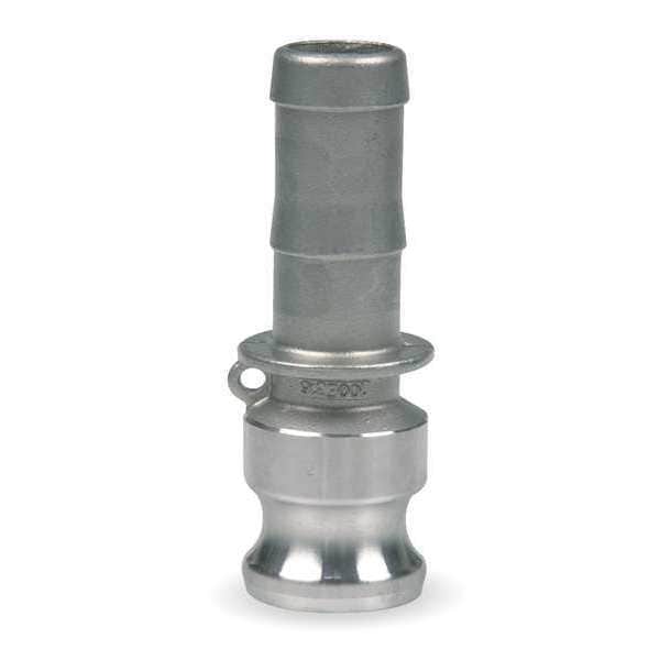 1-1/2" Male Adapter x Hose Shank 316 SS Adapter