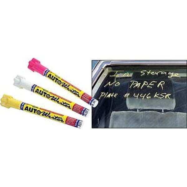 Paint Marker, Medium Tip, Yellow Color Family, Paint, 4 PK