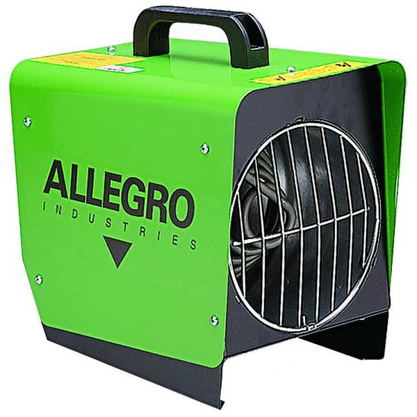 Portable Electric & Tent Heater, 1500W, 120V AC, 1 Phase, 5000 BtuH