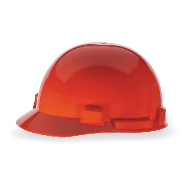 Hard Hat, SmoothDome(R), Polyethylene, 4 Point Ratchet, Type 1, Class E, Red