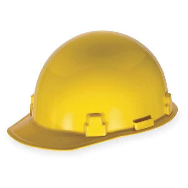 Hard Hat, Thermalgard, Glass-Reinforced Nylon, 4 Point Ratchet, Type 1, Class G, Yellow
