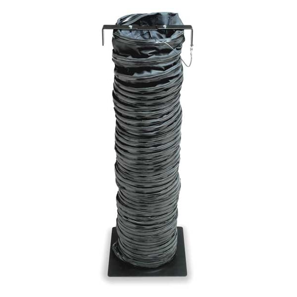 Statically Conductive Duct, 25 ft., Black