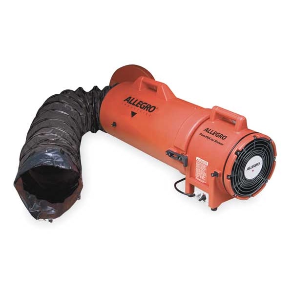 Conf. Sp Fan, Axial Expl Proof, 15 ft.Duct