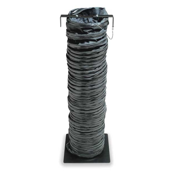 Statically Conductive Duct, 25 ft., Black