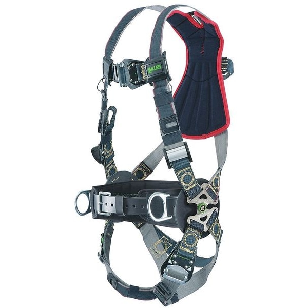 Revolution(R) Arc-Flash Rated Full Body Harness, L/XL, 400 lb., Quick-Connect Chest/