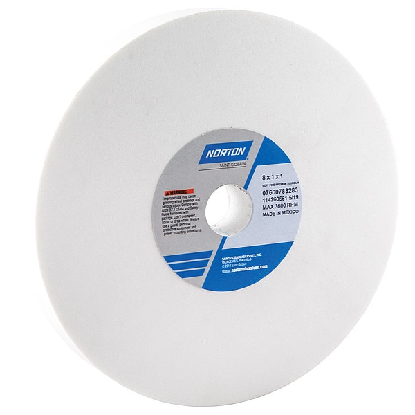 Grinding Wheel, T1, 8x1x1, AO, 150G, White