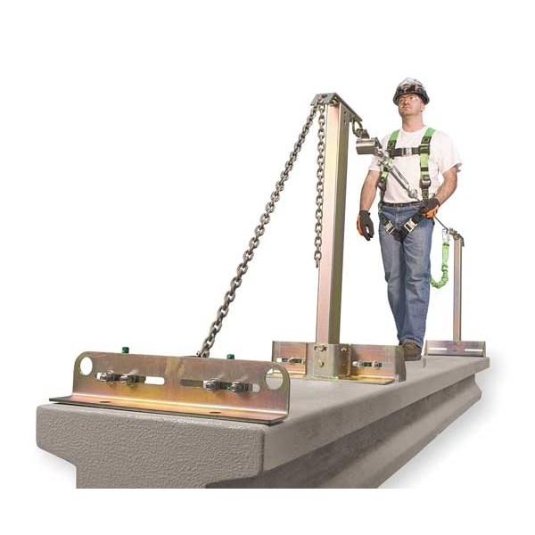 SkyGrip Horizontal Lifeline System, 120 ft Length, 310 lb. Weight Capacity