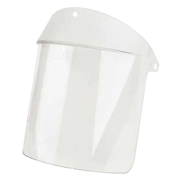 Faceshield Visor, Clear Visor, Polycarbonate, Chemical Resistant Lens, clear