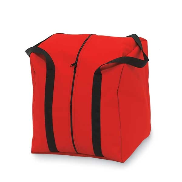 Step-In-Gear Bag, Polyester, 19 1/2 in W, Red