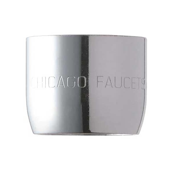 1.5 gpm Outlet, 13/16"-24 Thread Size, Chrome, Brass