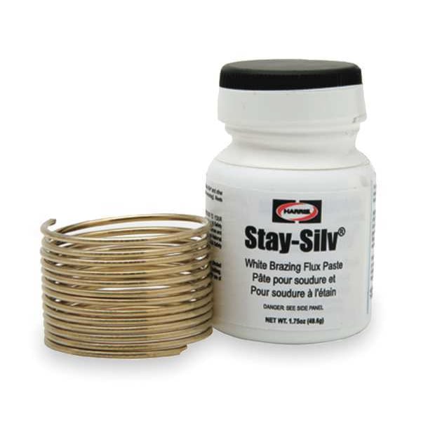 Brazing Kit, 1225-1370 F, w/1.75 oz Flux