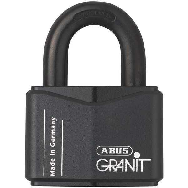 Padlock, Keyed Alike, Standard Shackle, Square Hardened Steel Body, Hardened Steel Shackle
