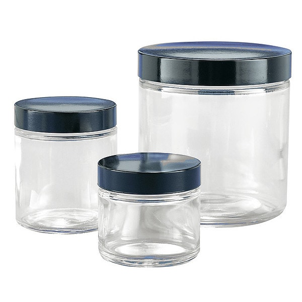 Straight Sided Jar, 16 oz., PK12