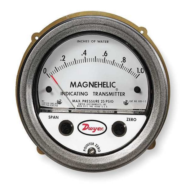 Transmitter, Magnehelic