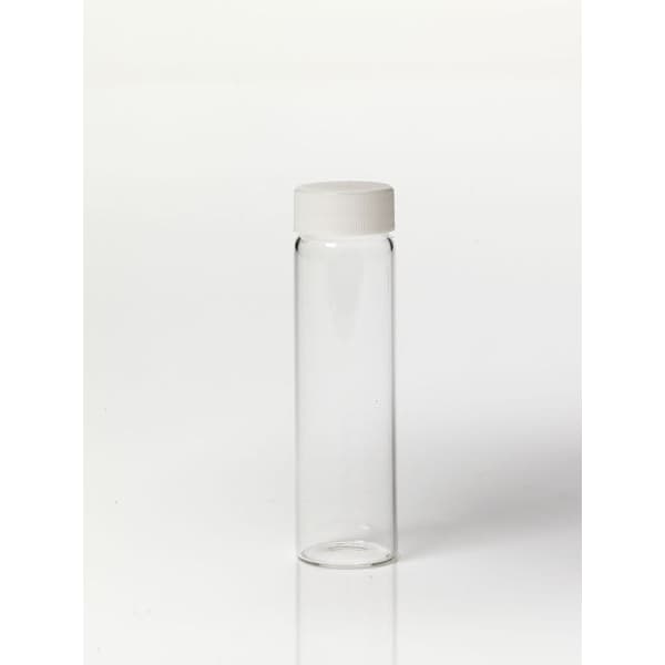 Glass Vial w/Cap, 40ml, PK72