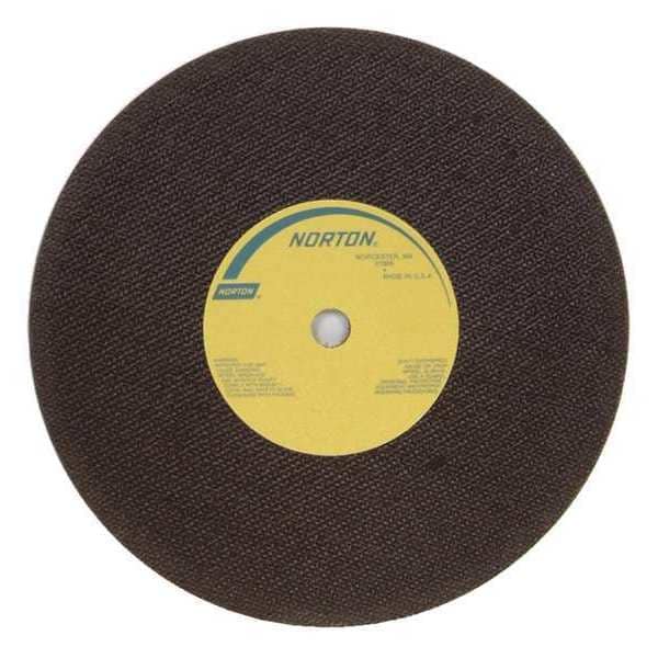 Abrasive Cut-Off Wheel, Type 1, 10 in Dia, 0.06 in Thick, 5/8 in Arbor Hole Size, Aluminum Oxide