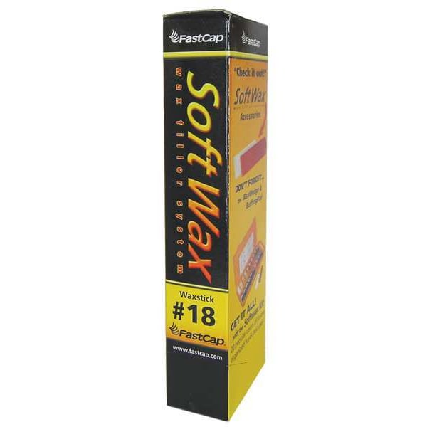 Soft Wax Filler System, 1 oz, Refill Stick, Rust, Soft Wax