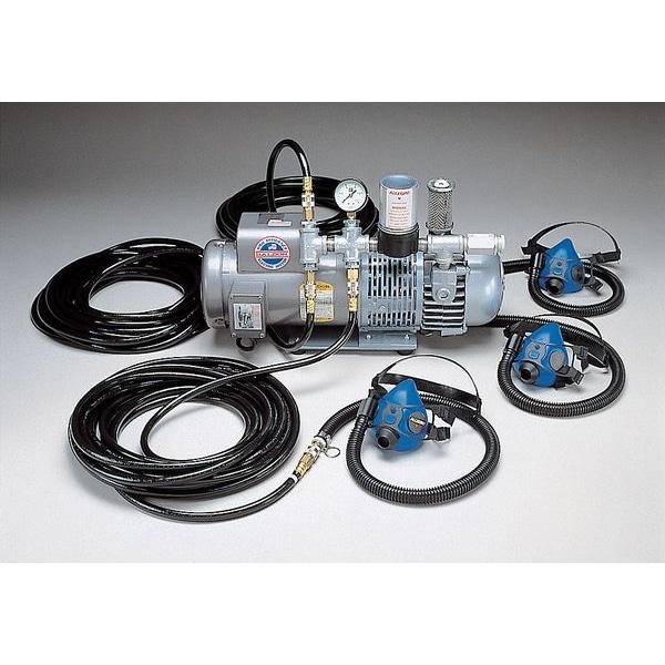 Supplied Air Pump Package, 3 Ppl, 1-1/2 HP