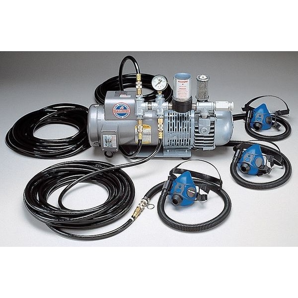 Supplied Air Pump Package, 3 Ppl, 1-1/2 HP