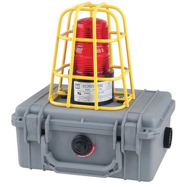 Remote CO Alarm, 9-1/2 x 10 x 8 In.