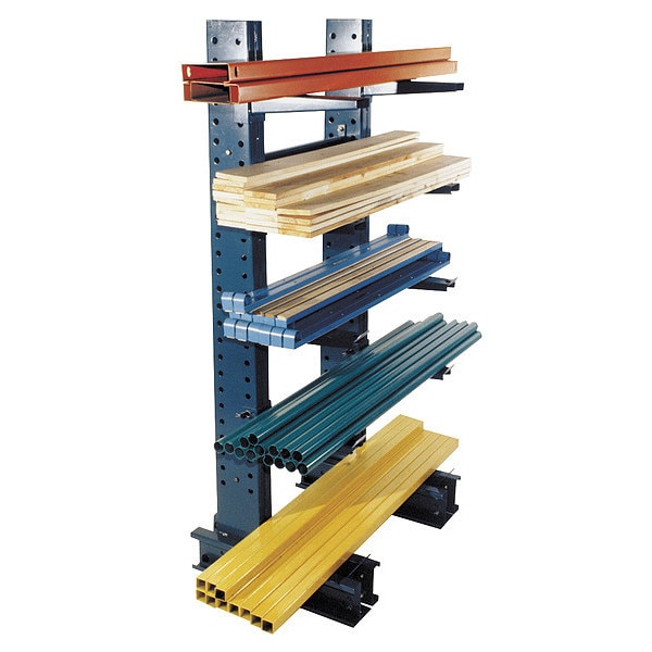 Starter Cantilever Rack, 1 Side, 10 ft. H