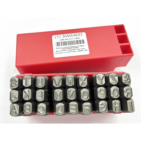 Hand Stamp Kit, Letter Set