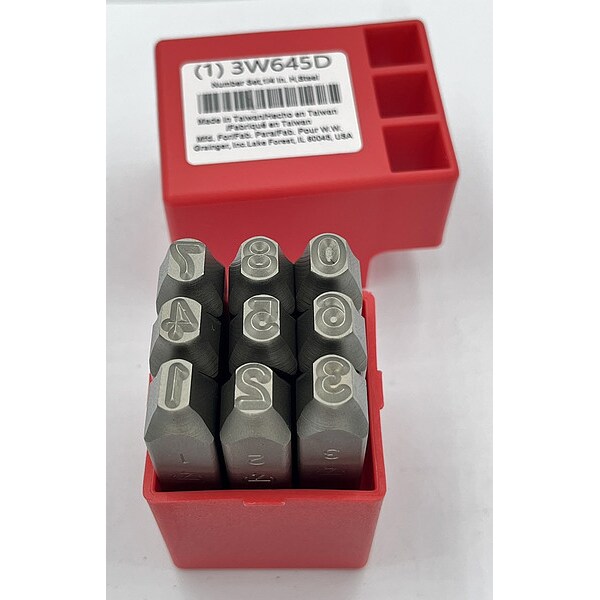 Hand Stamp Kit, Number Set